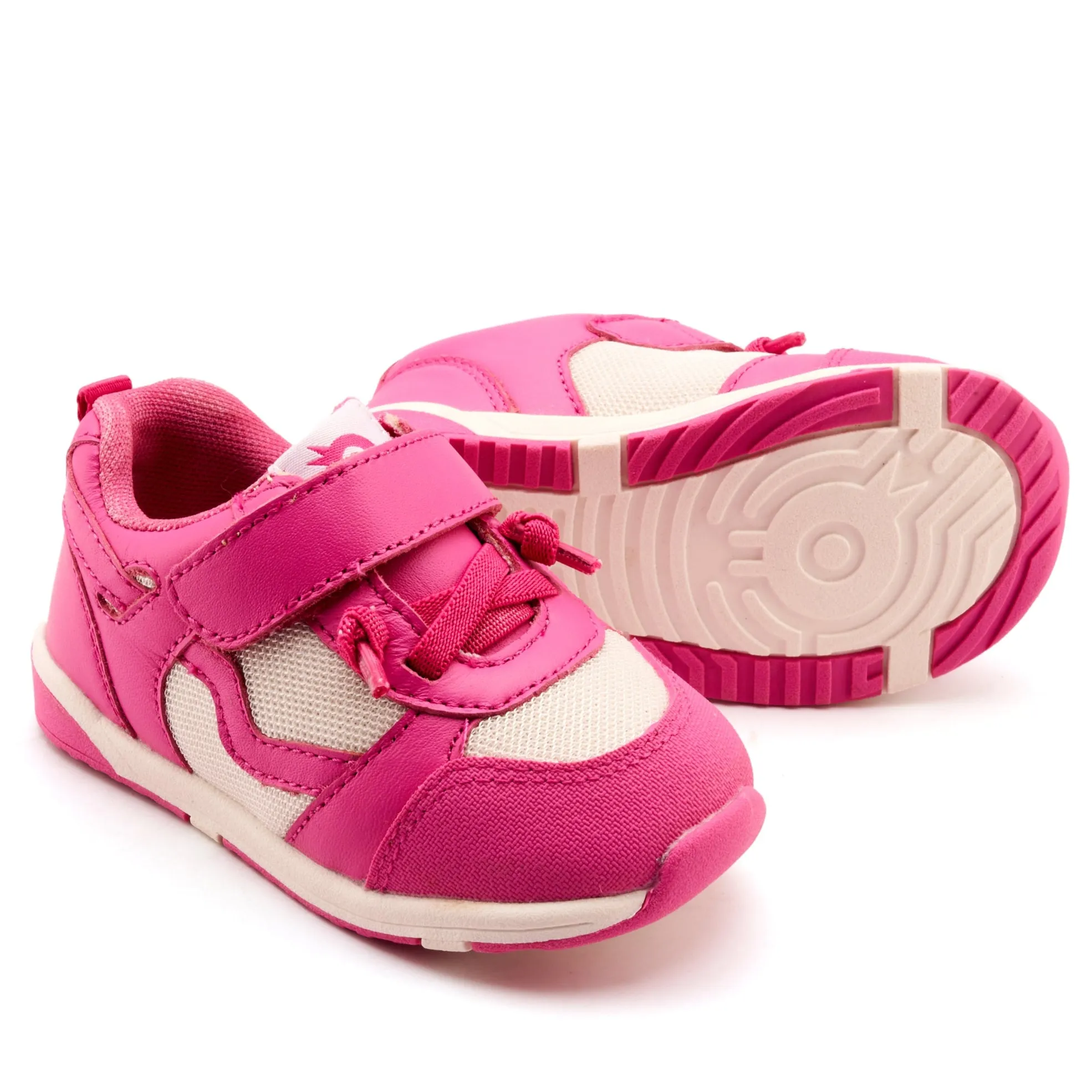 Old Soles Girl's Fly Squad Casual Shoes - Candy / Snow smooth vibe