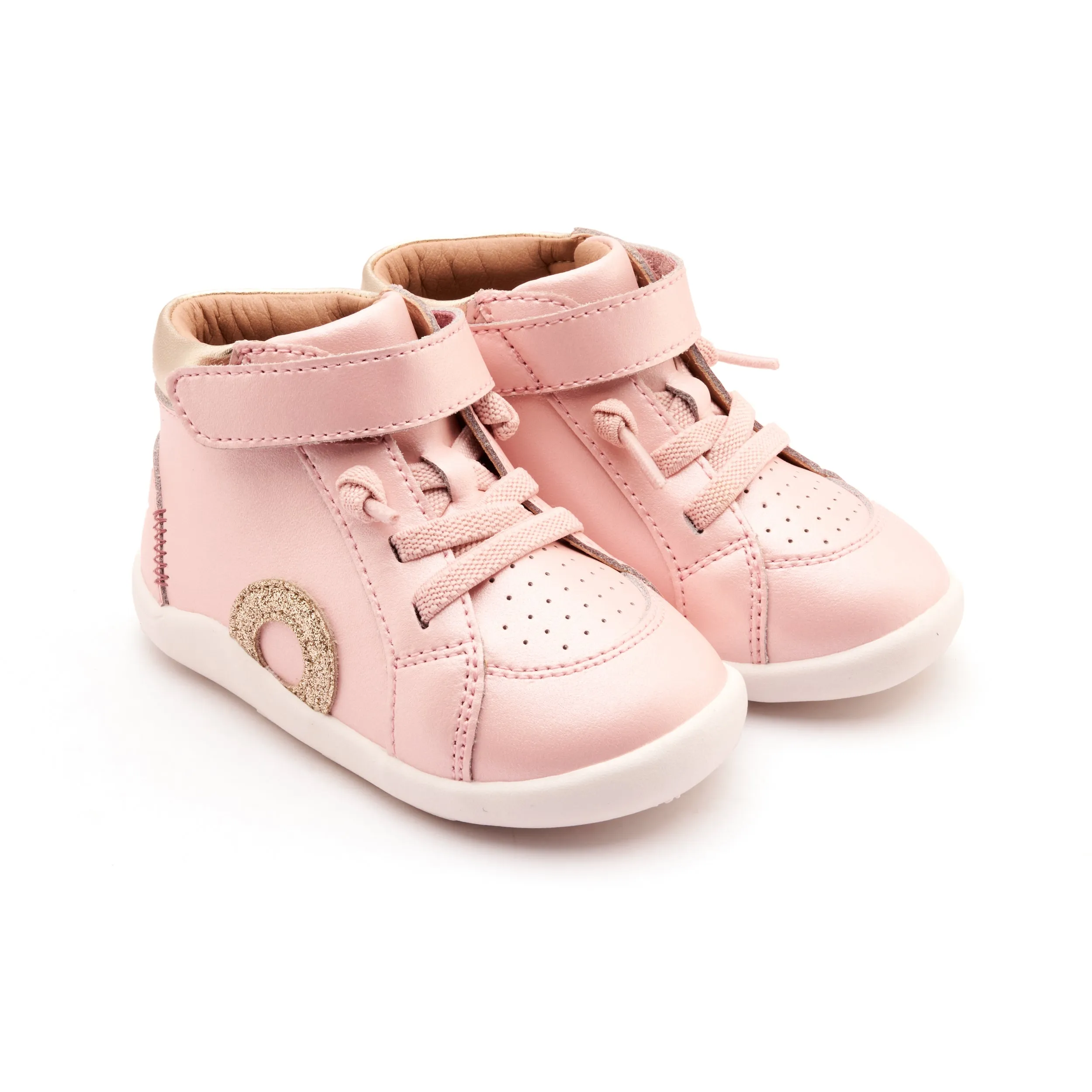 Old Soles Girl's Ground Zig Casual Shoes - Nacardo Dalia / Gold / Glam Gold daily rush