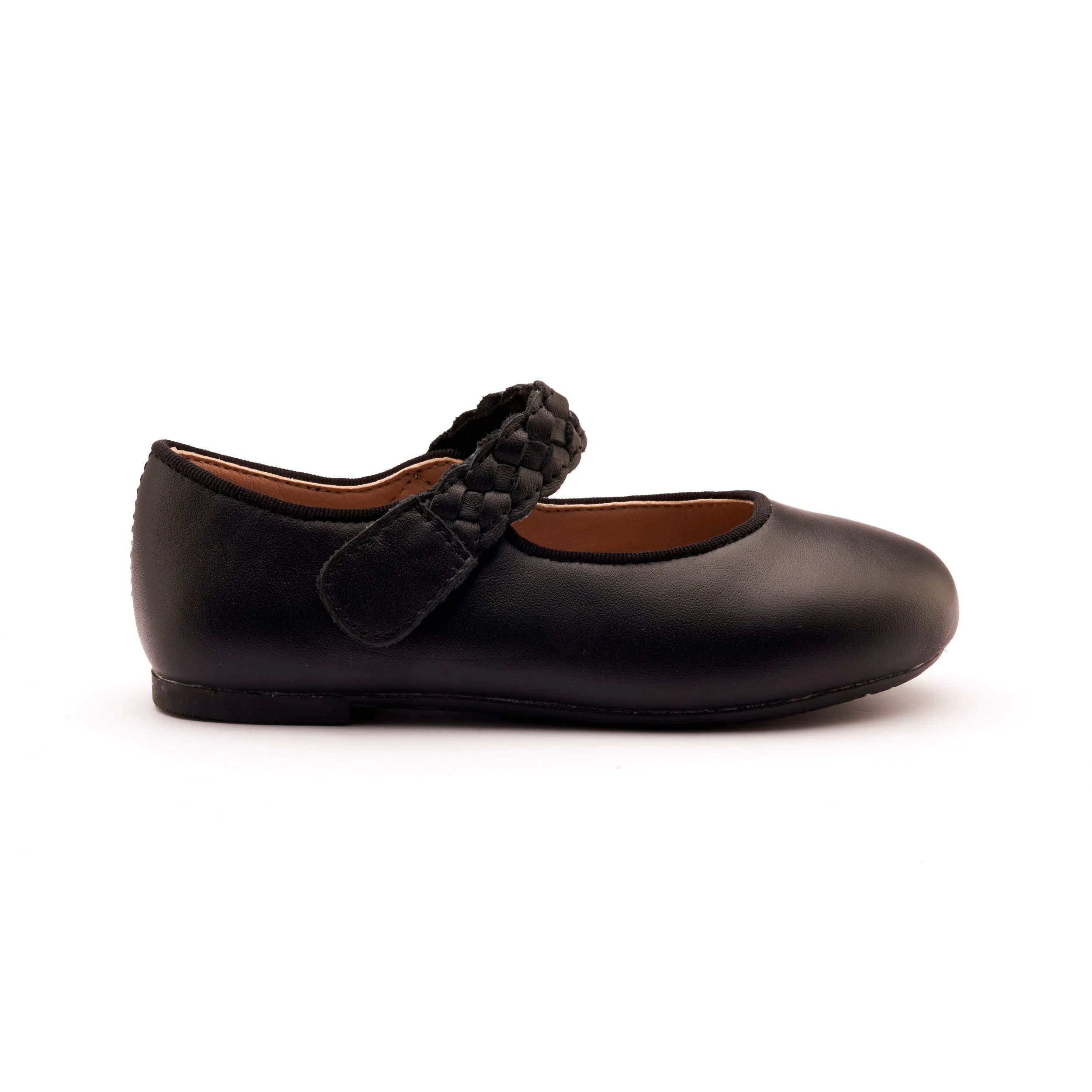 Old Soles Girl's Lady Plat Shoes - Black daily go