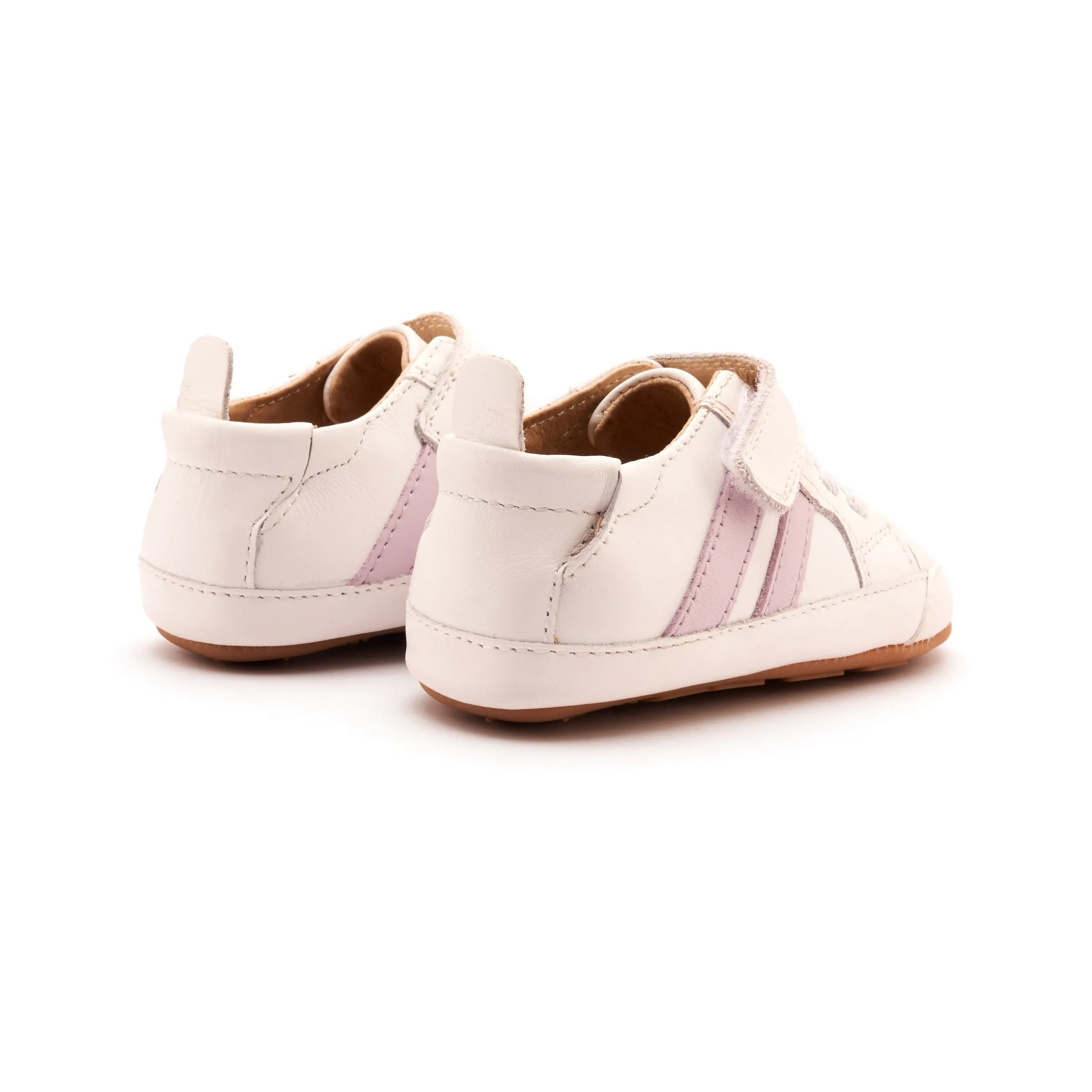 Old Soles Girl's Low Roller Casual Shoes - Snow / Lilium low pace