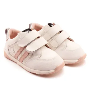 Old Soles Girl's Marvel Squad Casual Shoes - Snow / Powder Pink / Silver weekend feel