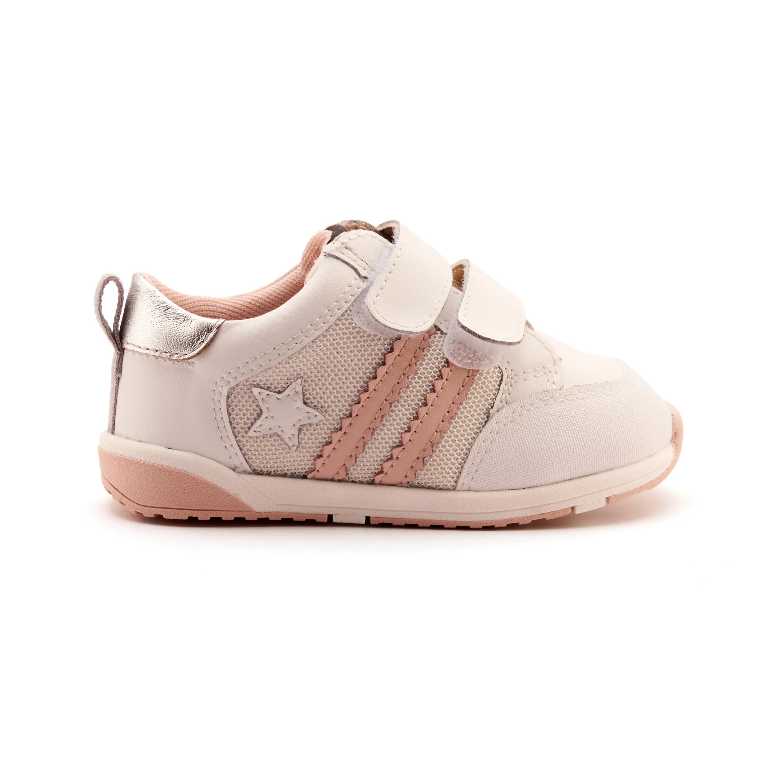 Old Soles Girl's Marvel Squad Casual Shoes - Snow / Powder Pink / Silver smooth wear