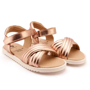 Old Soles Girl's My Pad Sandals - Copper Light Travel