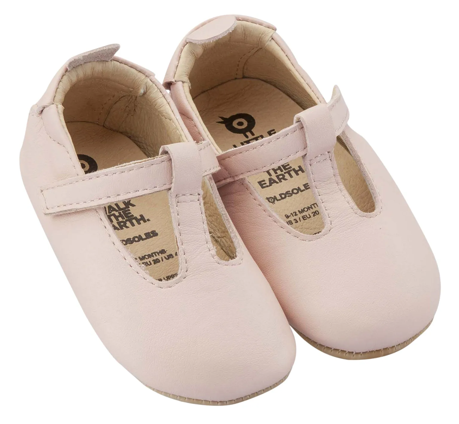 Old Soles Girl's Ohme-Bub, Powder Pink soft motion