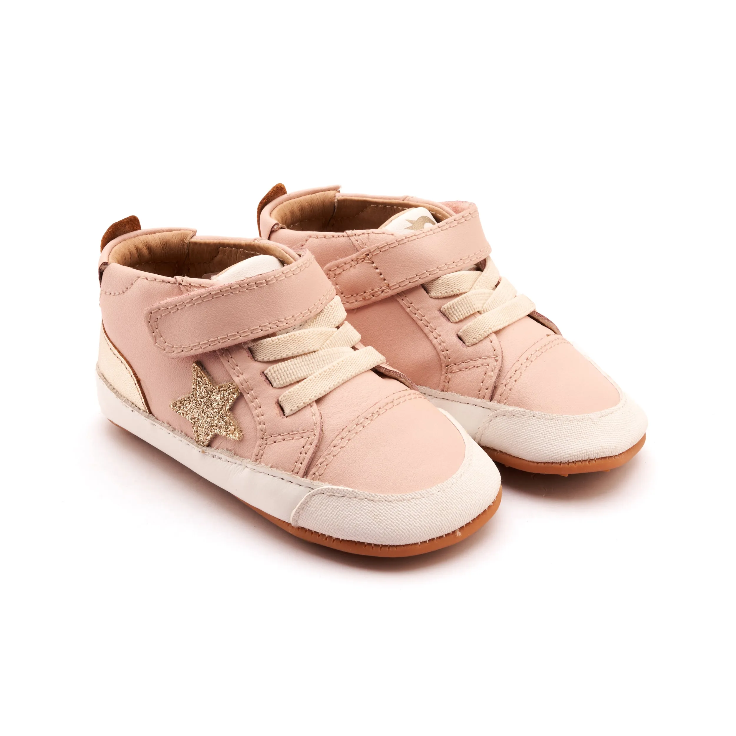 Old Soles Girl's Platinum Bub Casual Shoes - Dalia / Glam Gold / Gold fresh flex