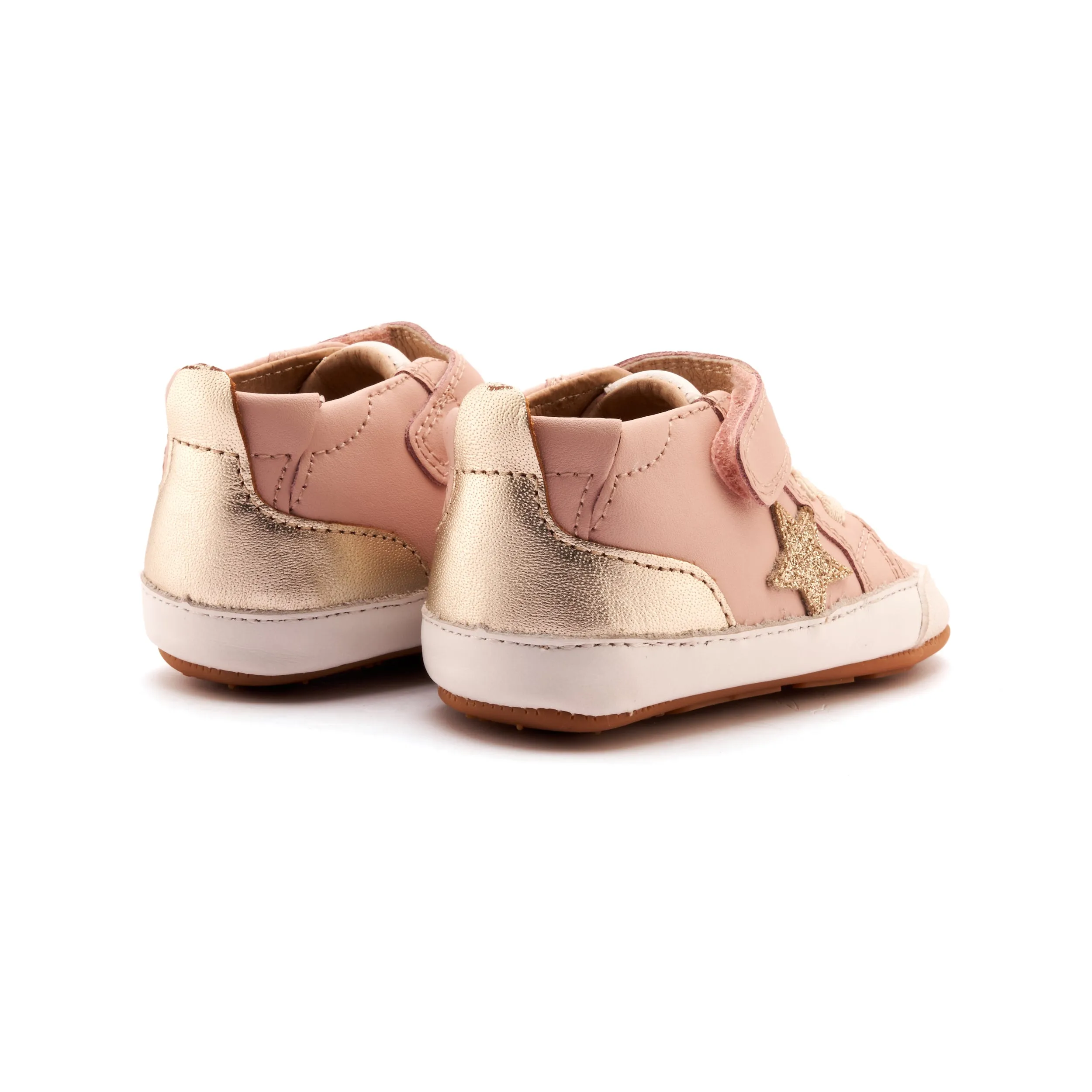 Old Soles Girl's Platinum Bub Casual Shoes - Dalia / Glam Gold / Gold low pace
