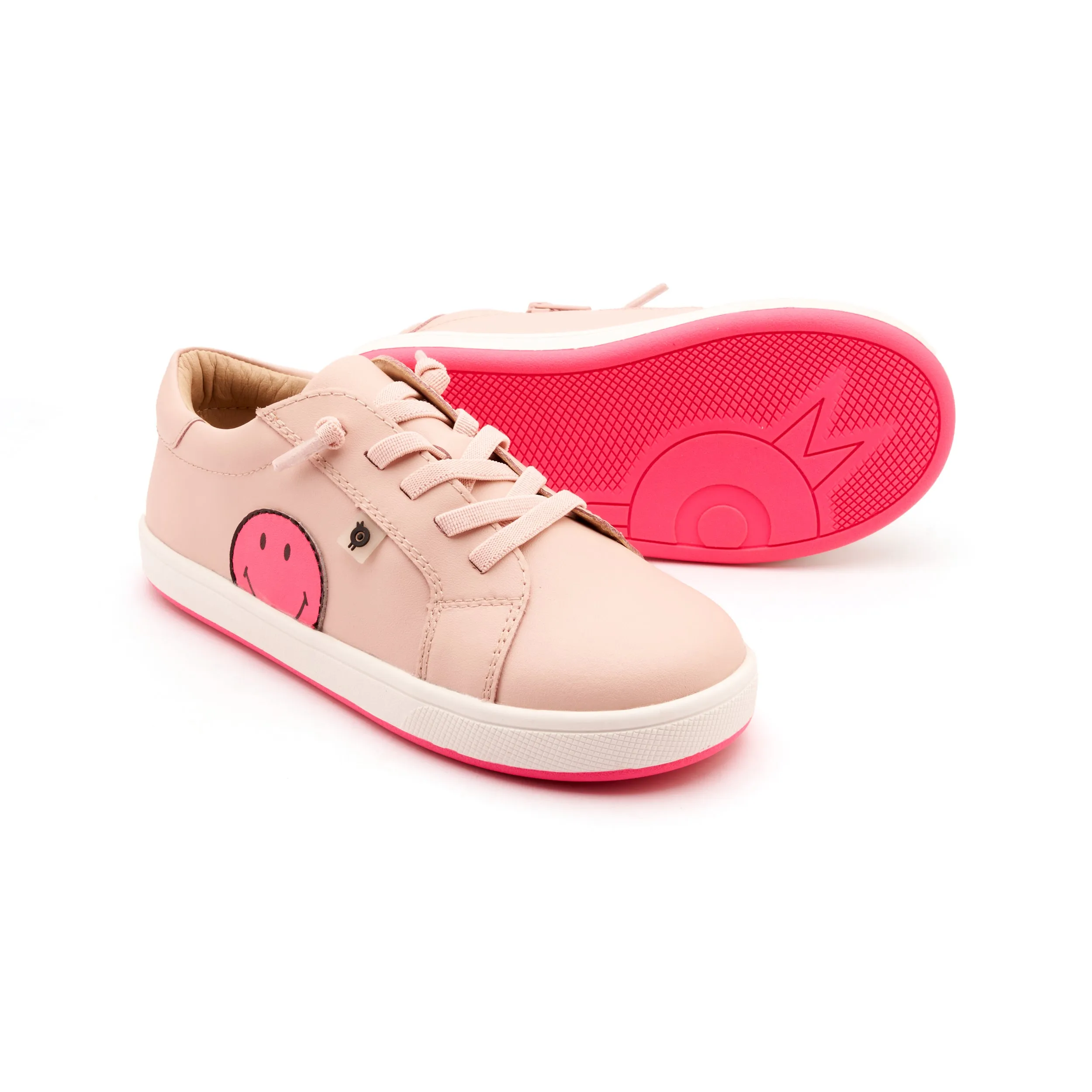 Old Soles Girl's Smiley Jumpa Casual Shoes - Nacardo Dalia / Fluro Pink casual air