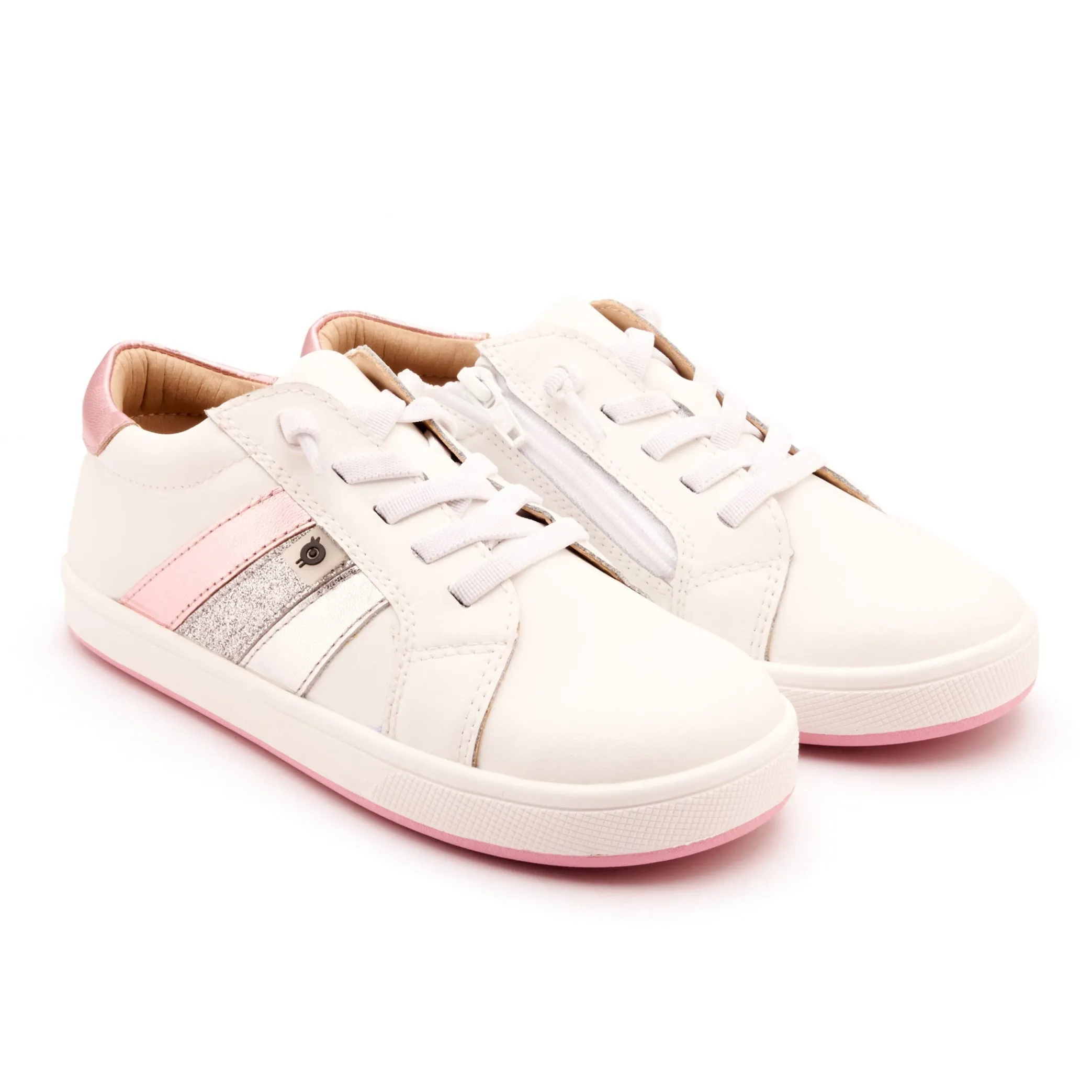 Old Soles Girl's Sun Ray Casual Shoes - Snow smooth step