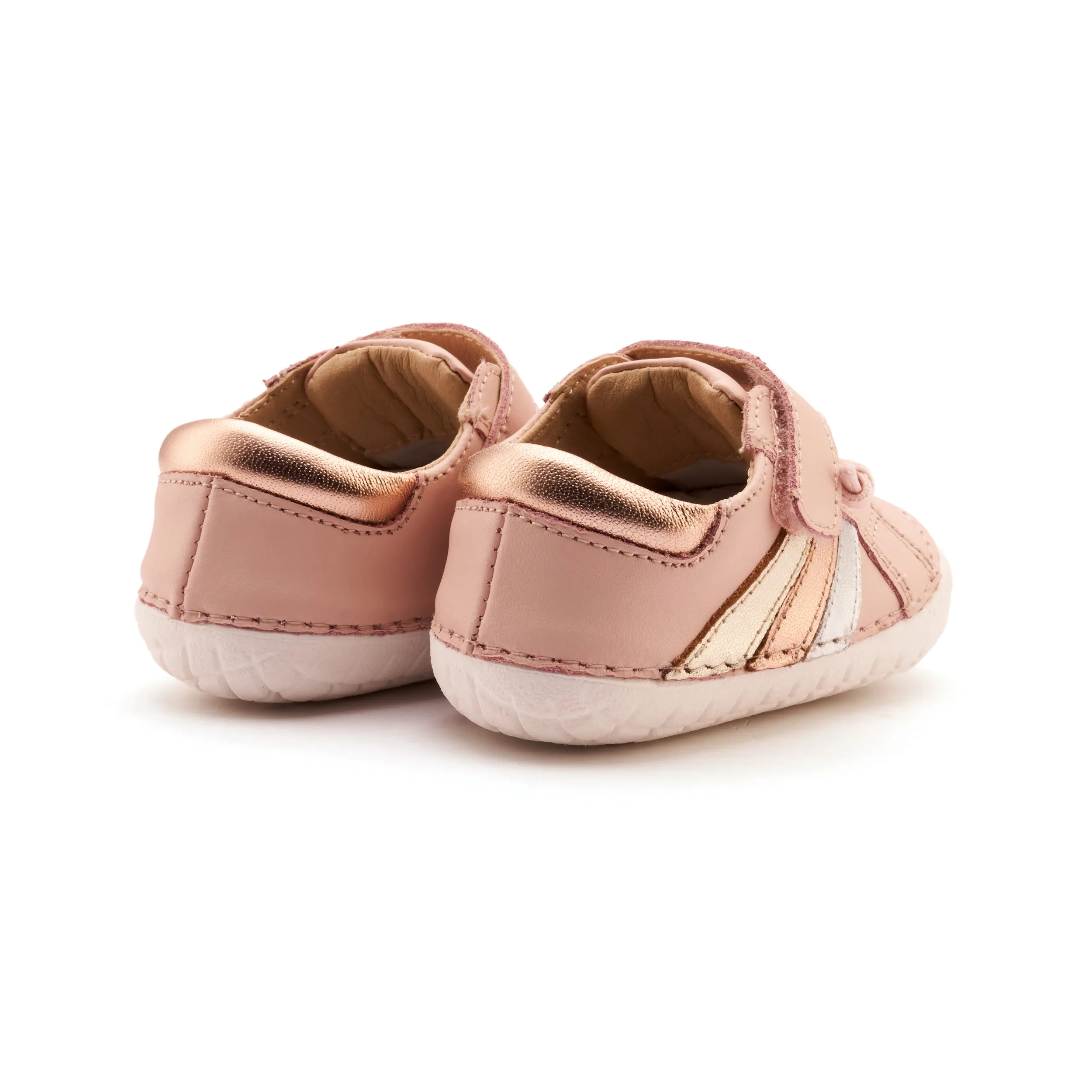Old Soles Girl's Sun Ray Pave Casual Shoes - Powder Pink vibe daily