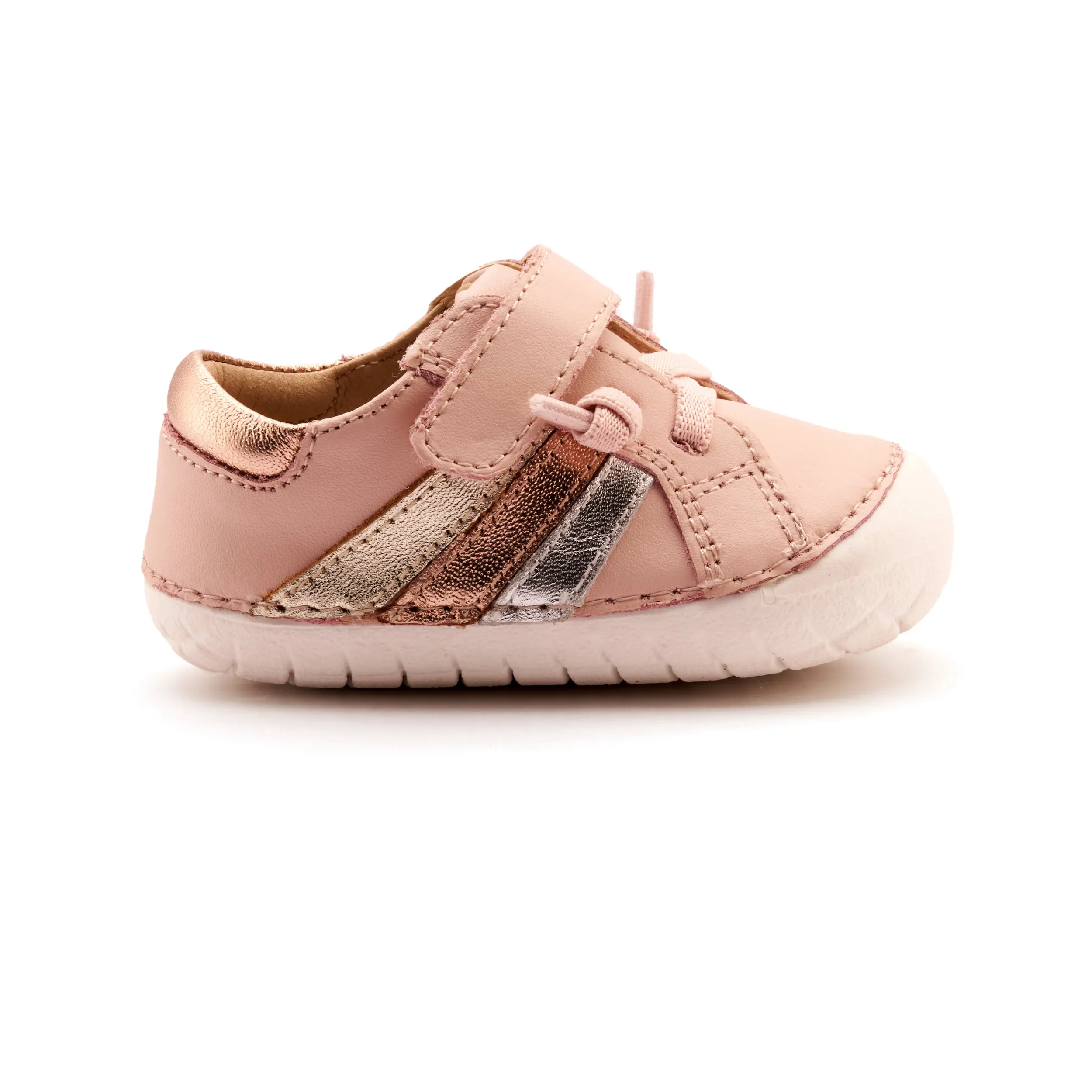 Old Soles Girl's Sun Ray Pave Casual Shoes - Powder Pink night out