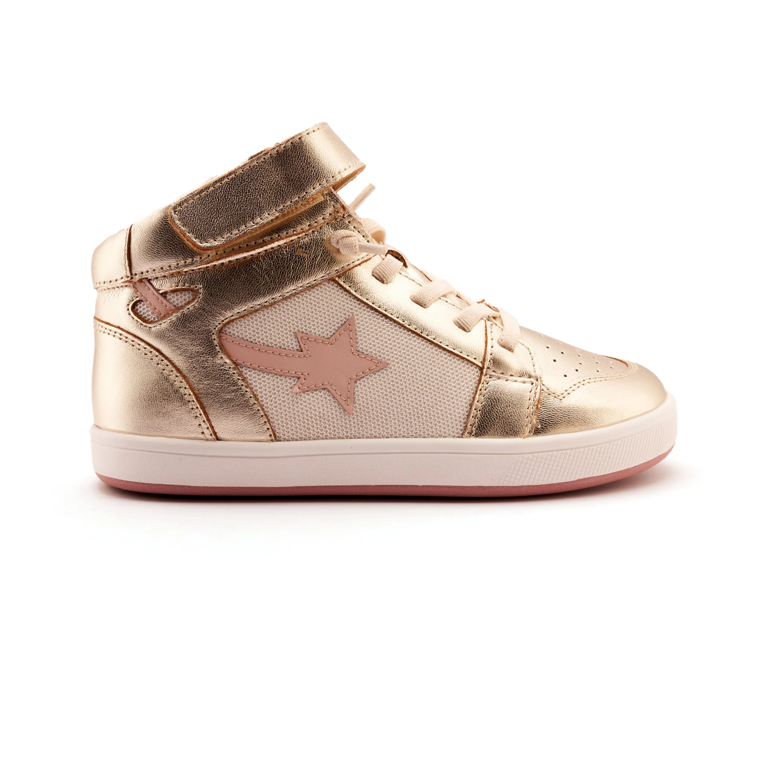 Old Soles Girl's Team Sport Casual Shoes - Gold / Nacardo Dalia / Kiss fit mom