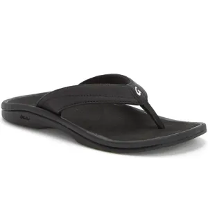 OluKai Men's Ohana Black barefoot touch