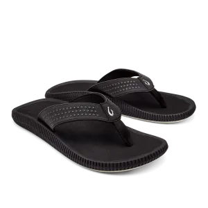 Olukai Men's Ulele Black casual freedom