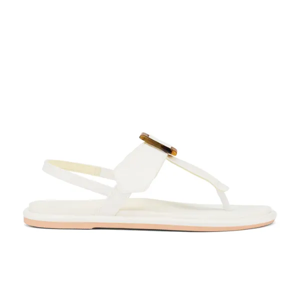 Olukai Women's La'i T-Bar White Open Freedom