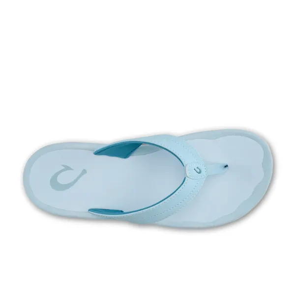 Olukai Women's Ohana Misty Blue breathable mesh