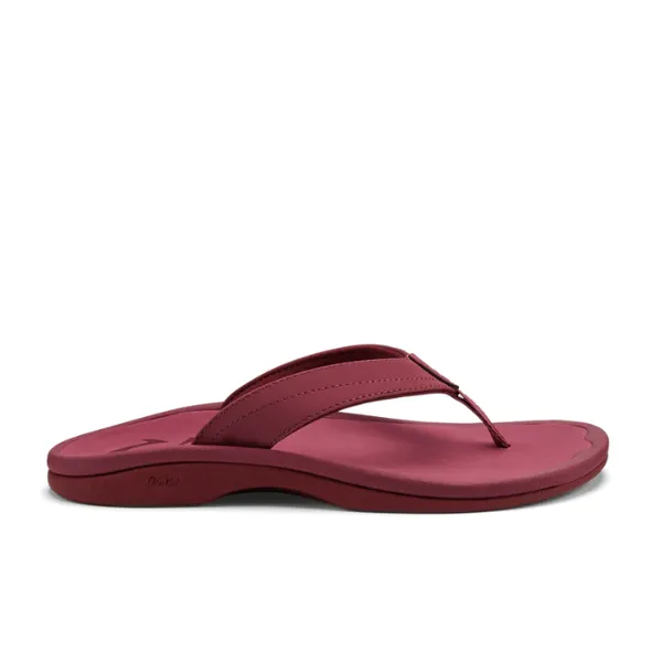 Olukai Women's Ohana Red Earth/Bordeaux festival wear