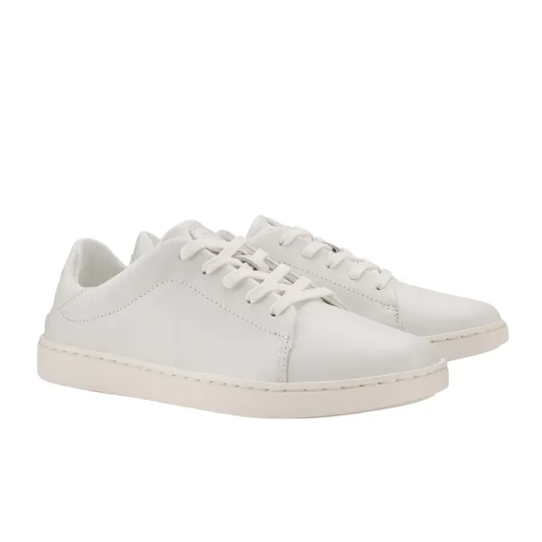 Olukai Women's Pehuea L Ili Leather White Mood Maker