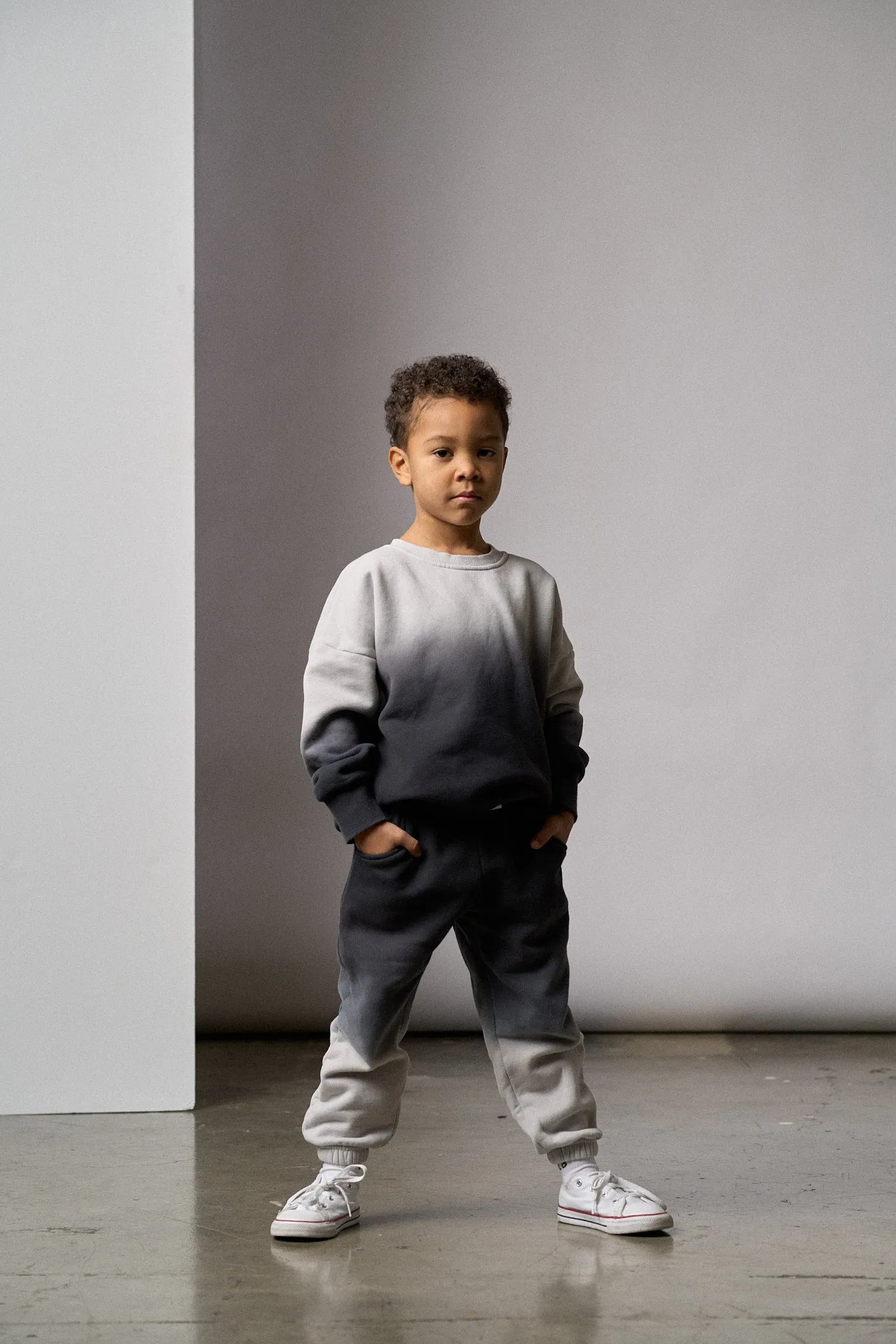 Ombre Elevated Sweatpant - Black Moisture Wicking