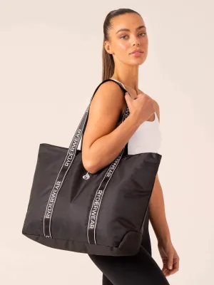 On The Go Tote Bag - Black effort ease