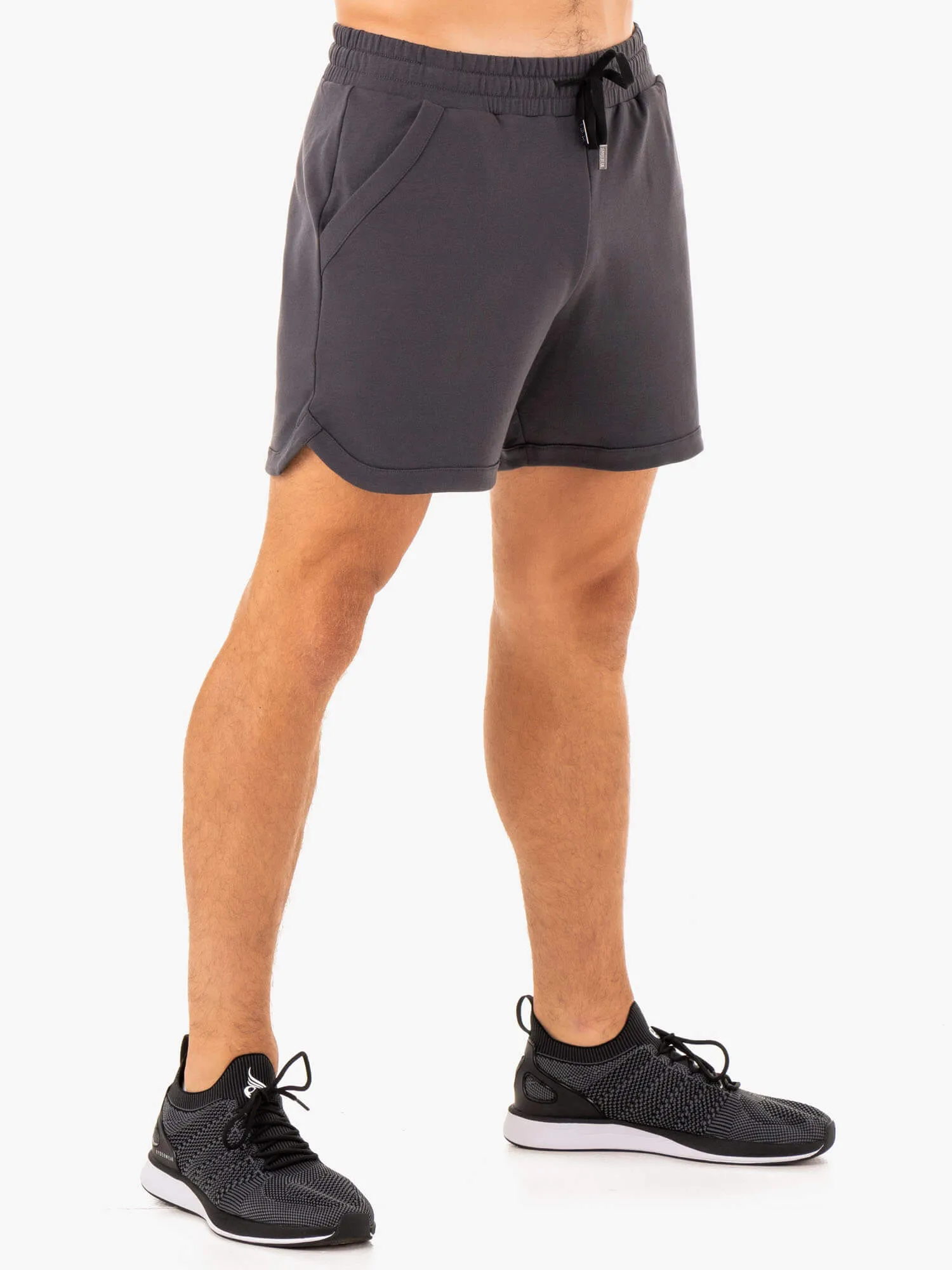 Optimal Gym Short - Charcoal performance shorts