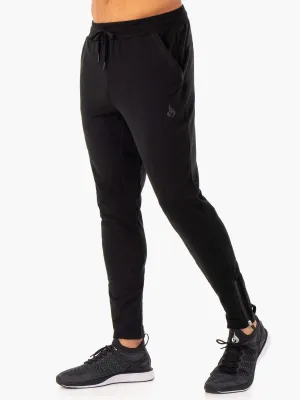 Optimal Gym Track Pant - Black Thick Warm