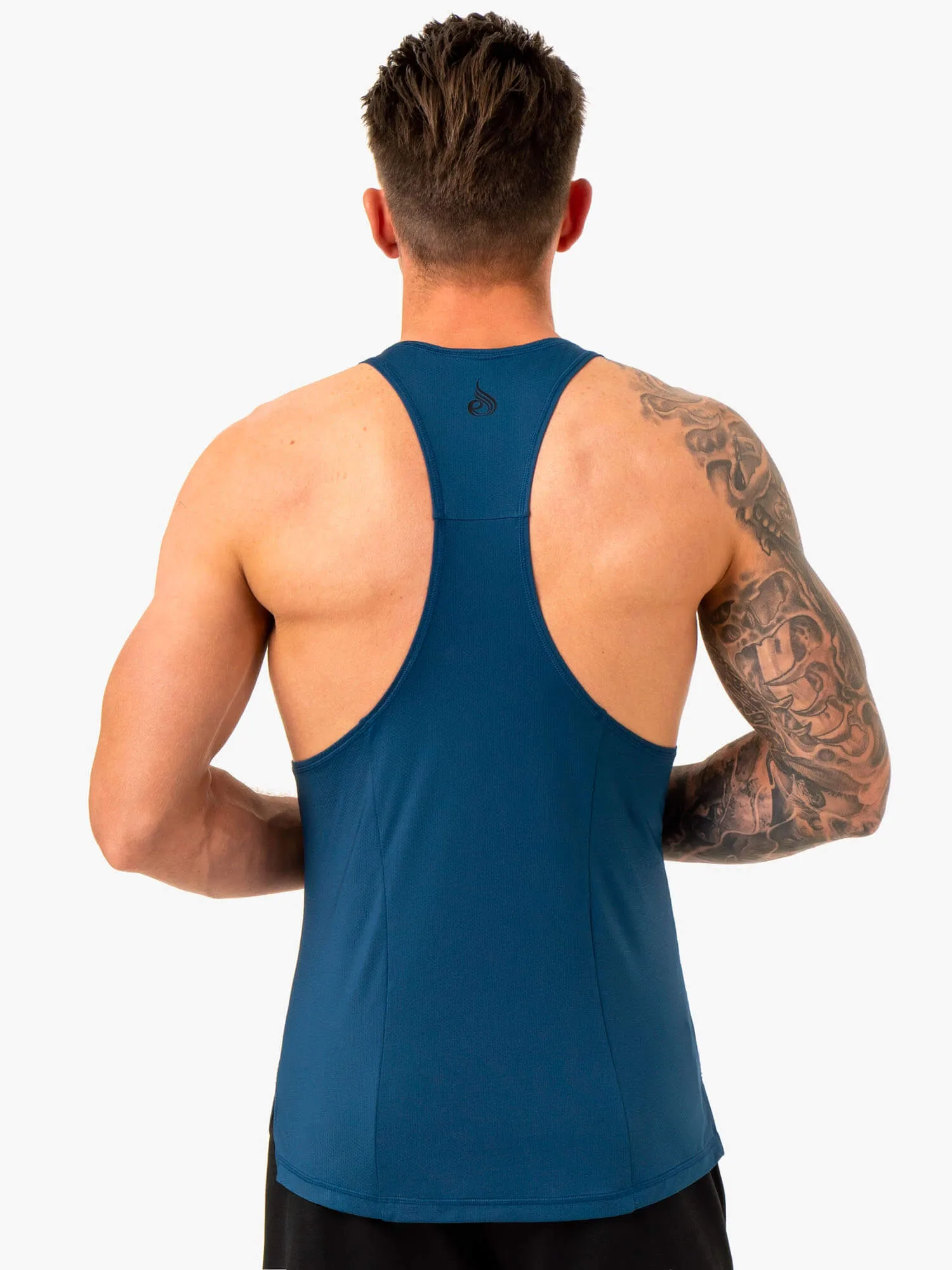 Optimal Mesh T-Back - Blue summer event