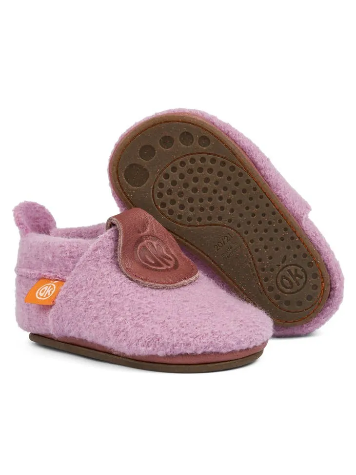 Orangenkinder Girl's AMIGO Wolli Barefoot Shoes, Purple city break