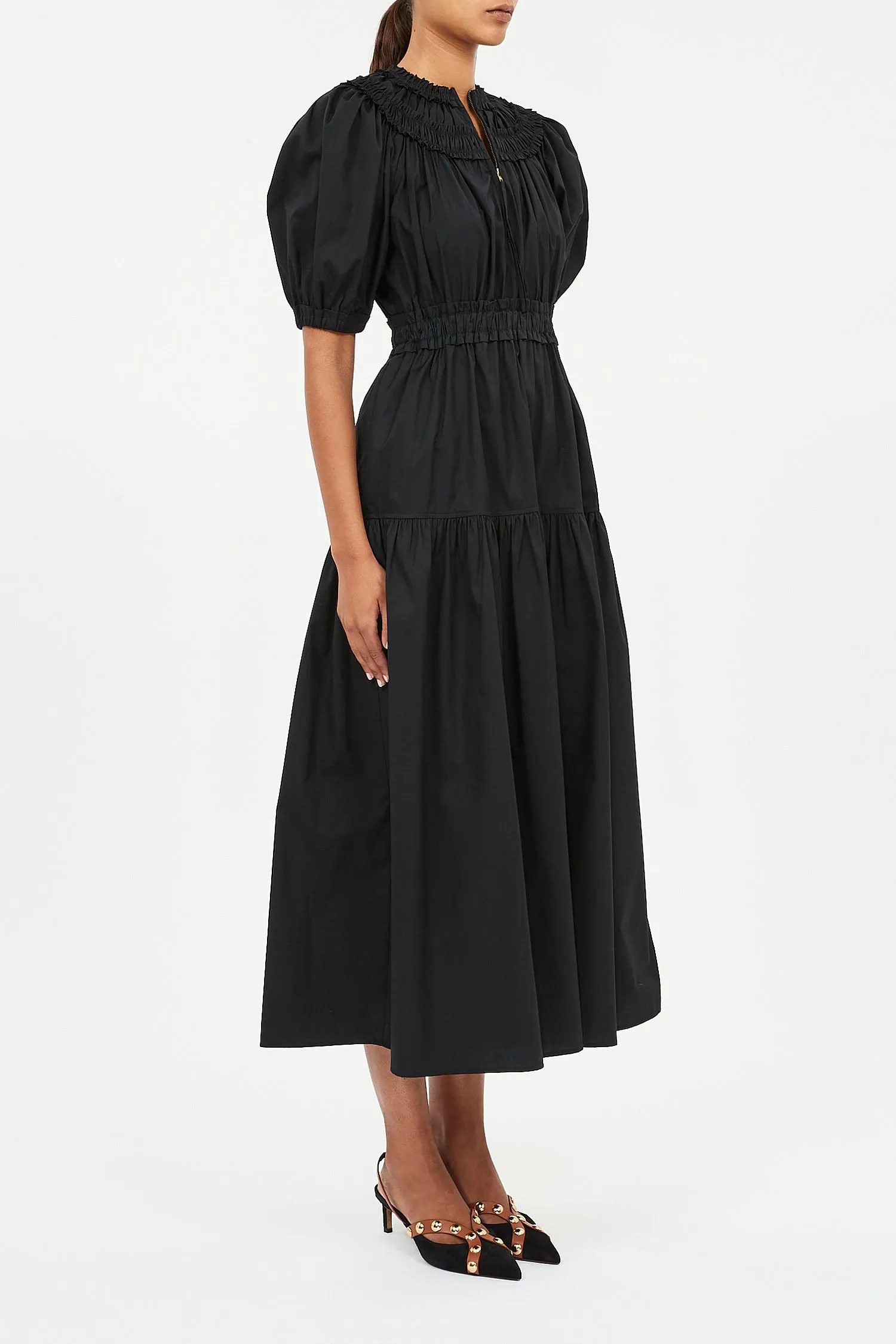 Othella Short Sleeve Midi Dress Chill must