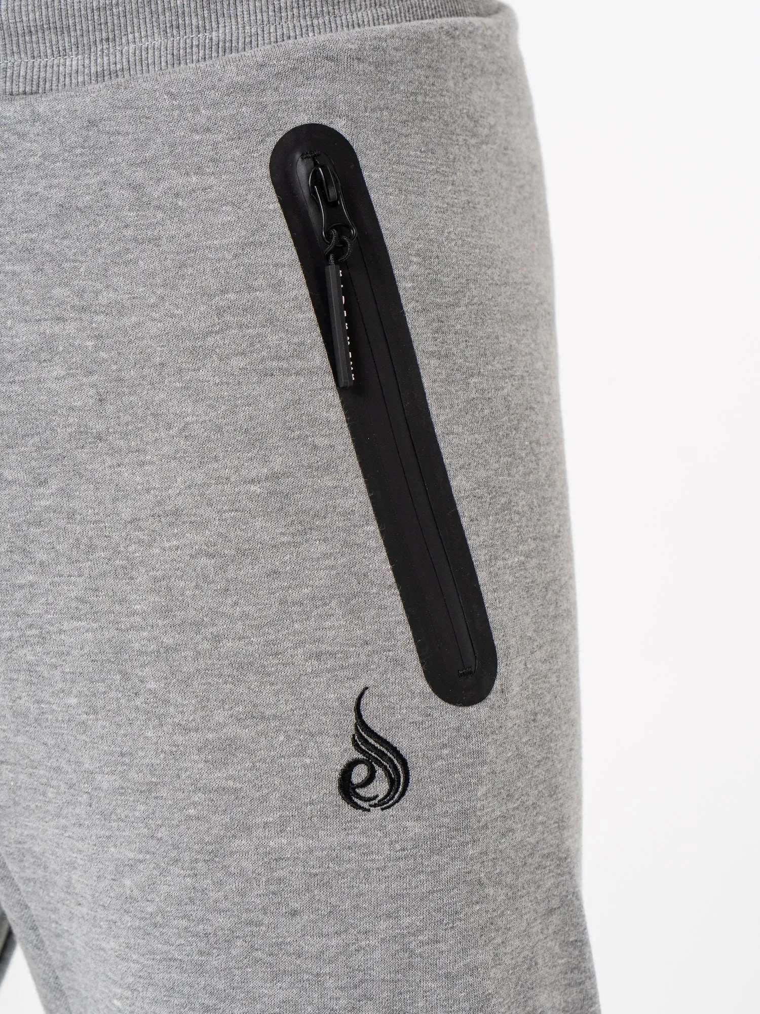Overdrive Track Pants - Grey Marl Warm Fleece Pants
