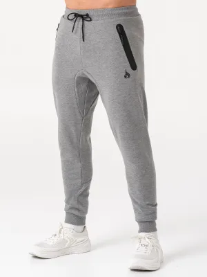 Overdrive Track Pants - Grey Marl Trendy Match