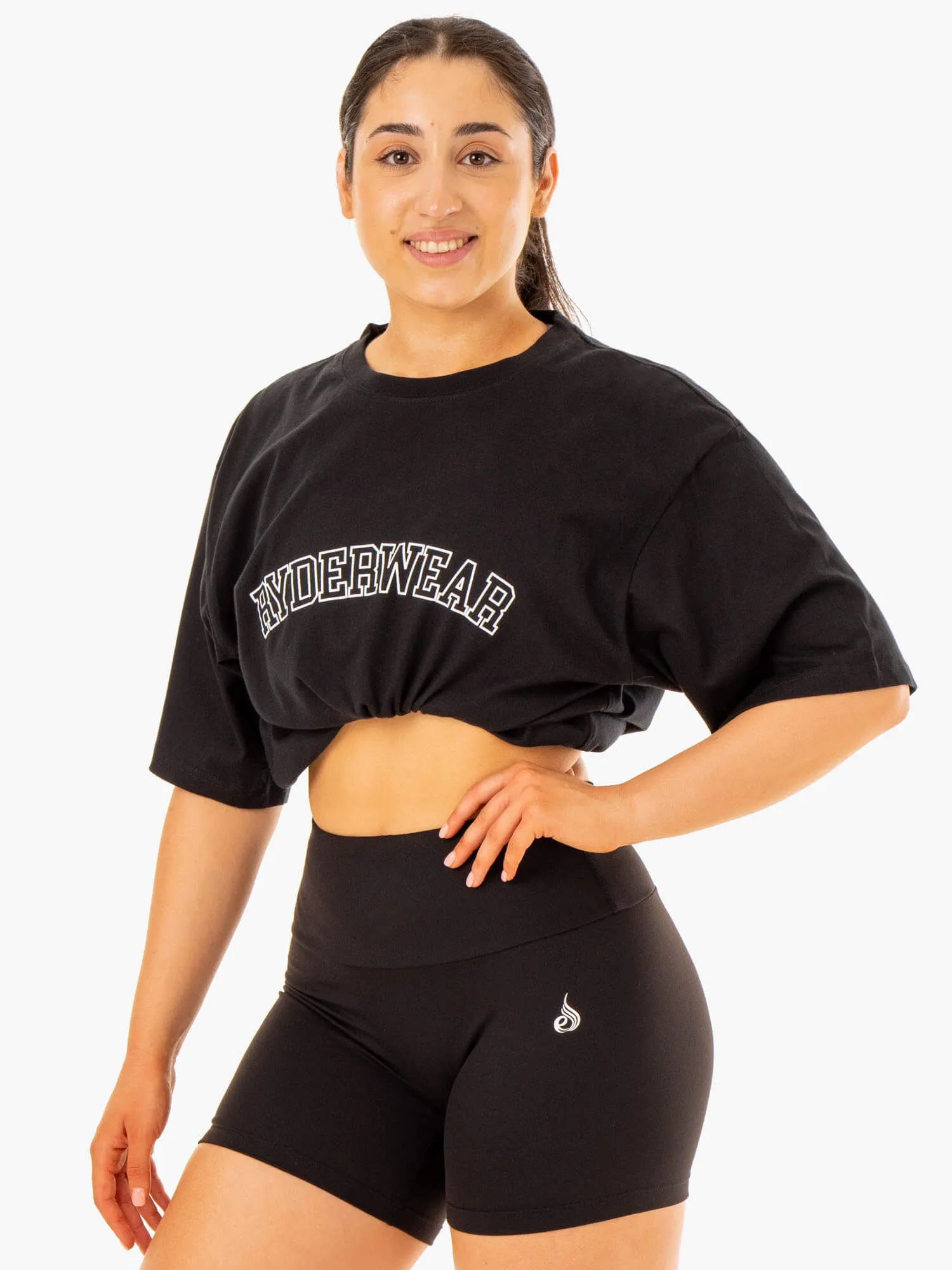 Oversized T-Shirt - Black affordable price