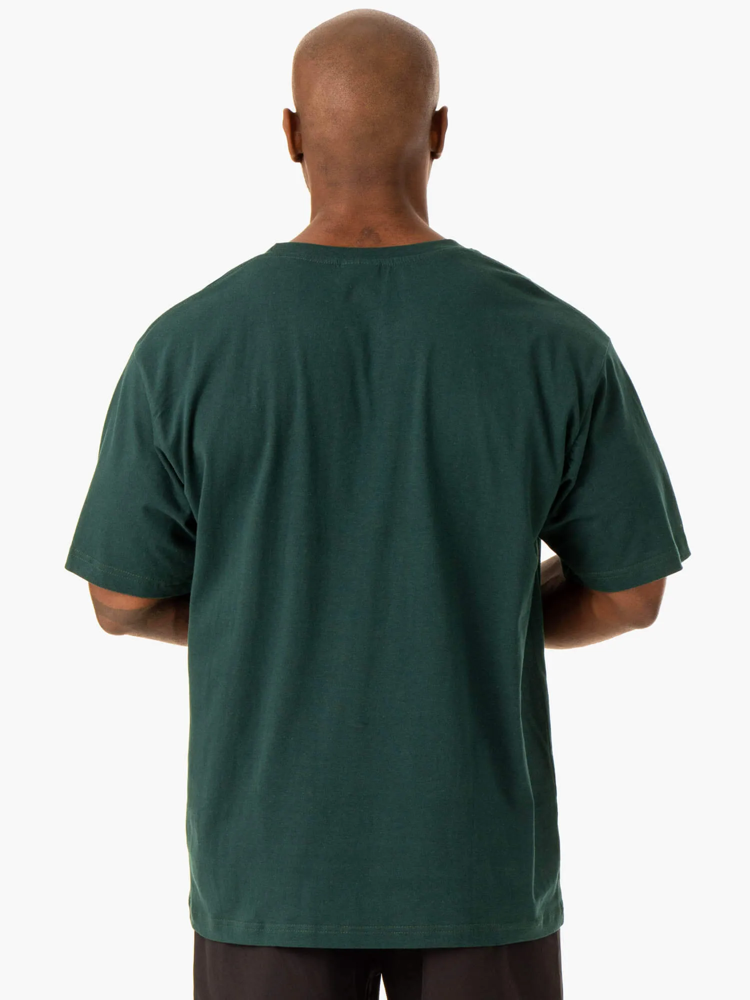 Oversized T-Shirt - Bottle Green weekend trip