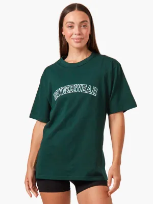 Oversized T-Shirt - Bottle Green affordable price