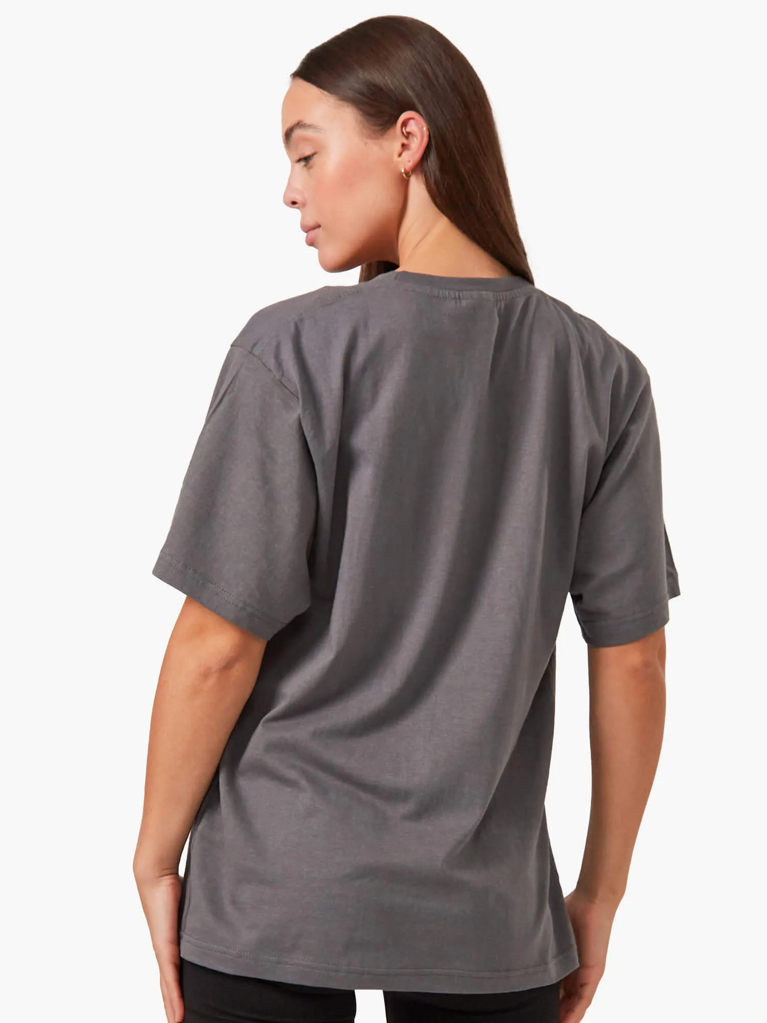 Oversized T-Shirt - Charcoal cool breeze