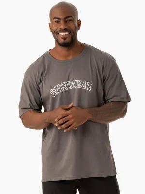 Oversized T-Shirt - Charcoal casual cool