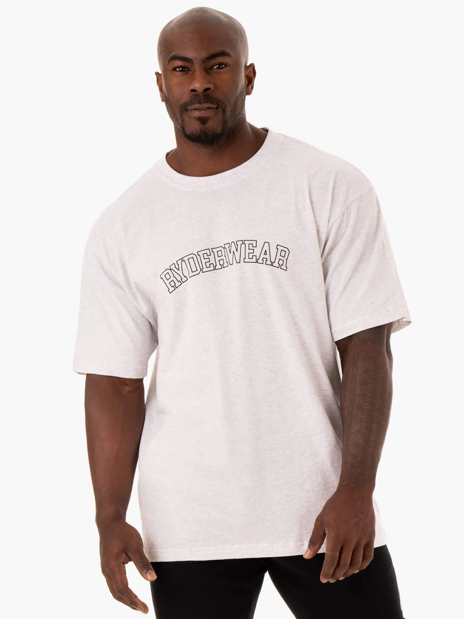 Oversized T-Shirt - Snow Marl limited run
