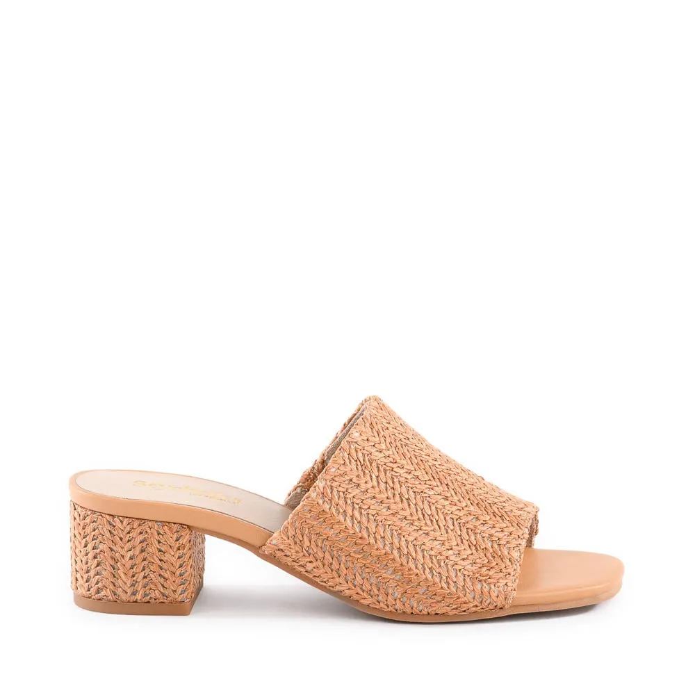 Pepper Mule in Raffia from Seychelles Fresh Soul