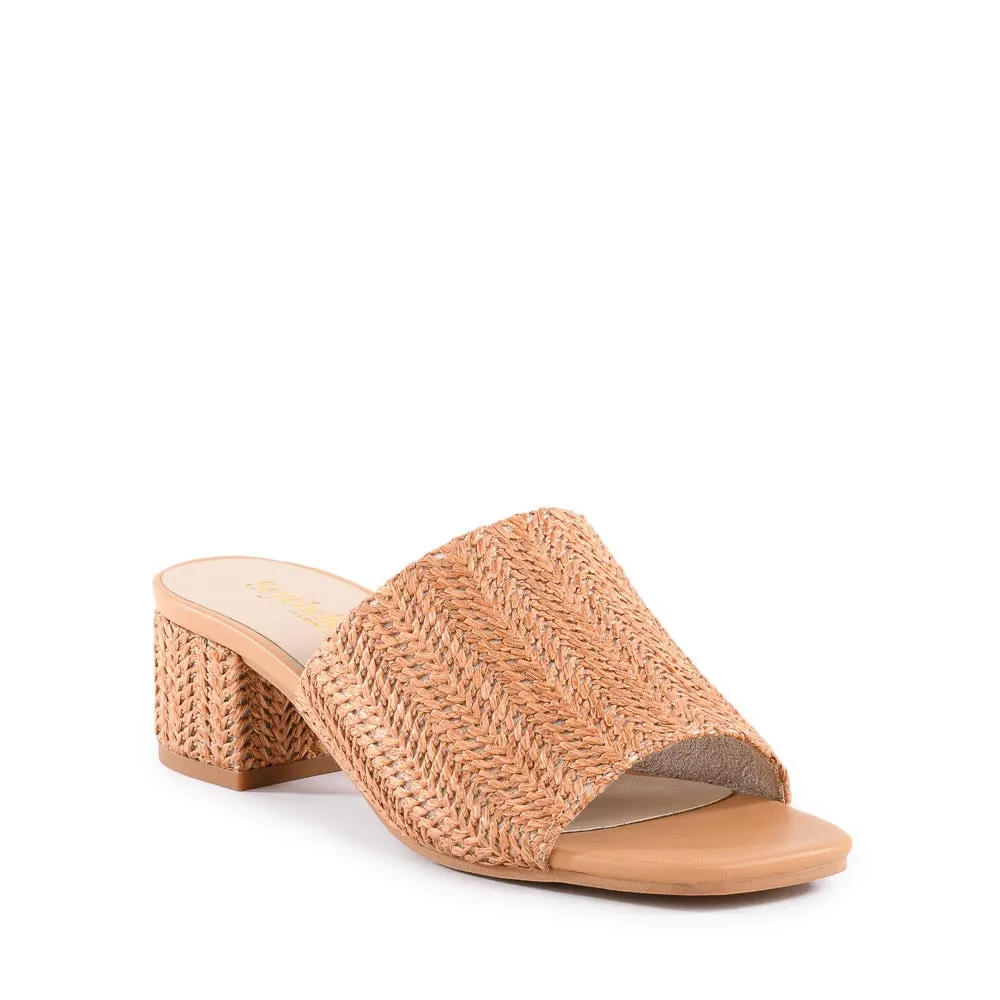 Pepper Mule in Raffia from Seychelles Travel Ease