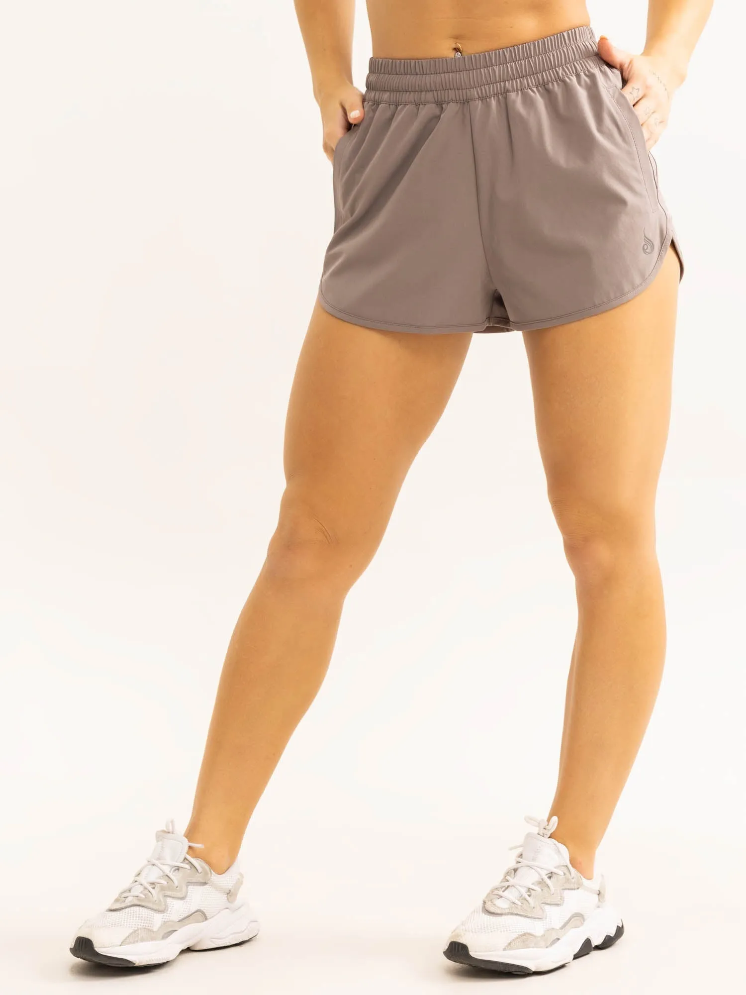Persist Training Shorts - Taupe training apparel
