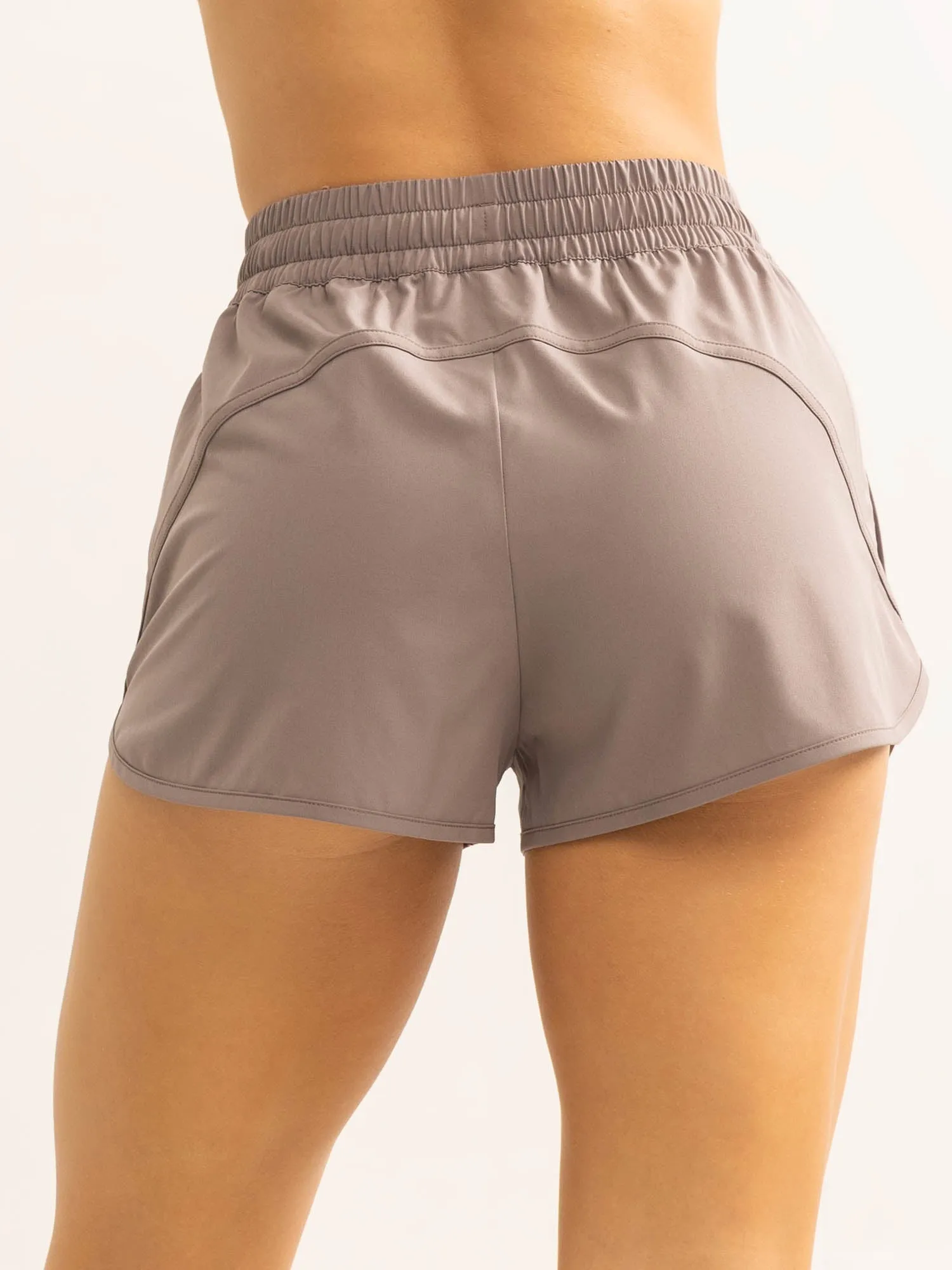 Persist Training Shorts - Taupe performance wear