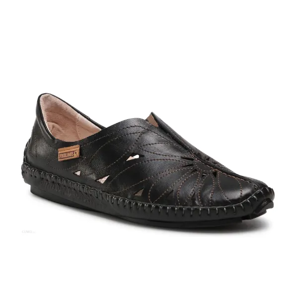 Pikolinos Women's Jerez Black baby stroll