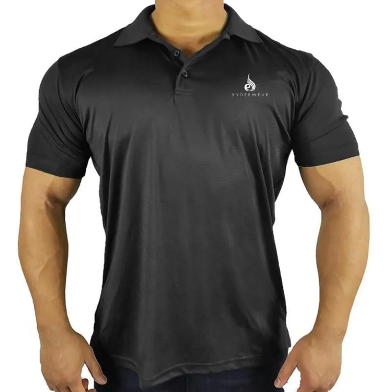 Polo Tee - Black cultural style