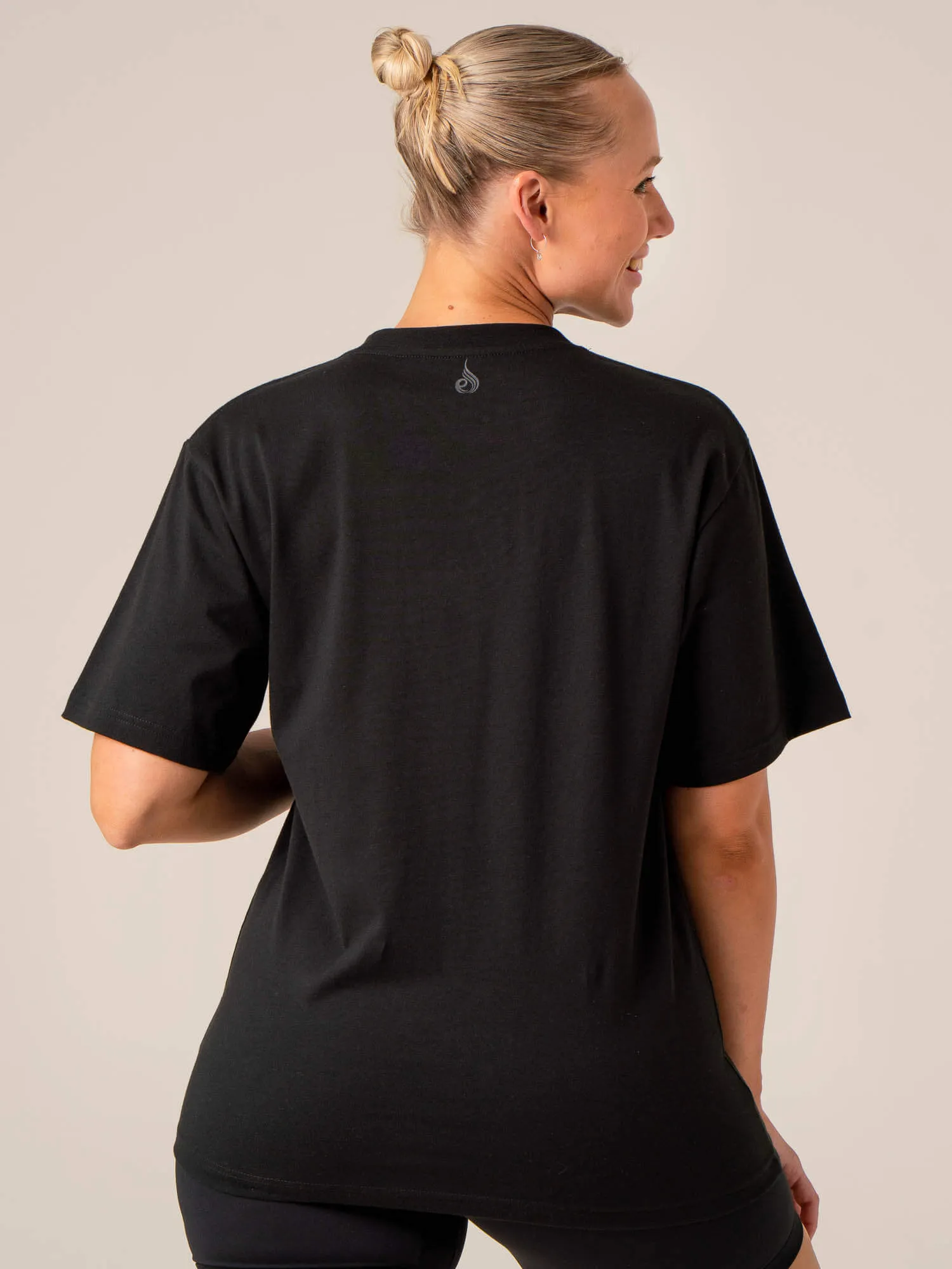 Positive Vibes T-Shirt - Black leisure sport