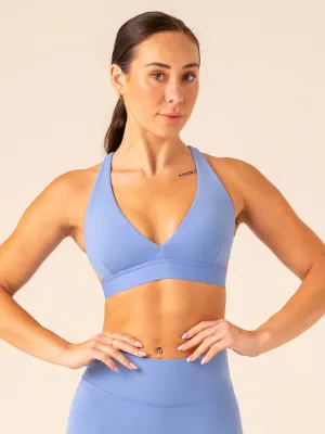 Prime Sports Bra - Cornflower Blue Body Fit