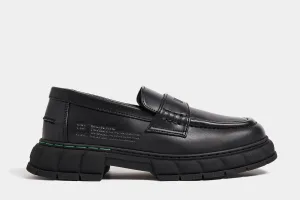 Progress Loafer in Black Apple Leather from Virn urban breeze