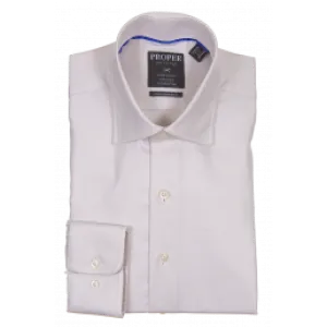 Proper Contemporary Fit Regular Cuff Pure Cotton Wrinkle Free Shirt - P205ET0R - Tan Personal trend