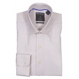 Proper Contemporary Fit Regular Cuff Pure Cotton Wrinkle Free Shirt - P205ET0R - Tan Personal trend