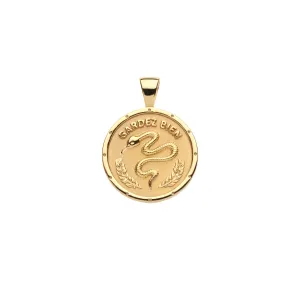 PROTECT JW Small Pendant Coin  - 16-18" Beaded Satellite Chain Diverse Style