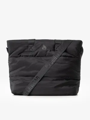Puffer Tote Bag - Black all style