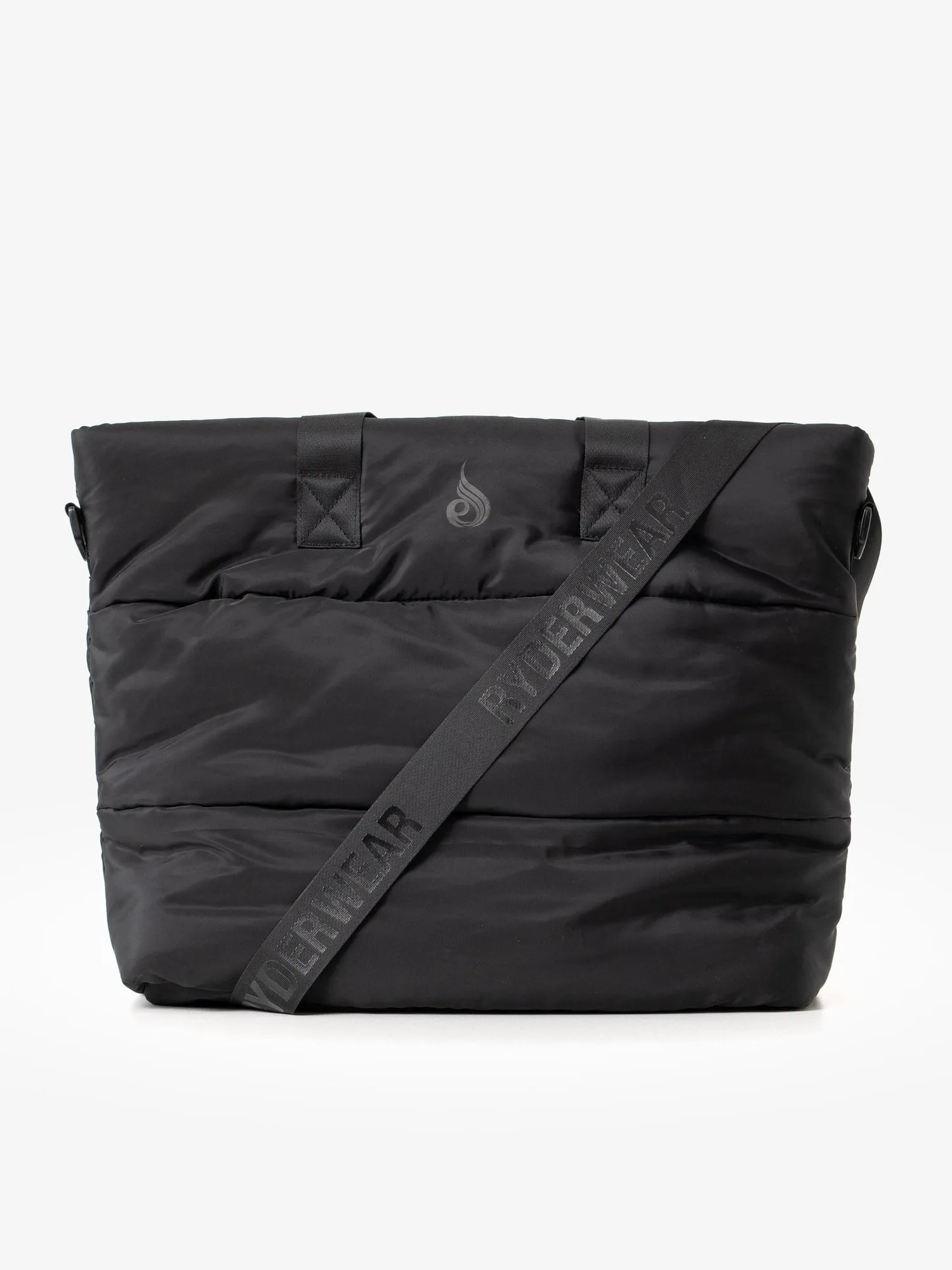 Puffer Tote Bag - Black all style